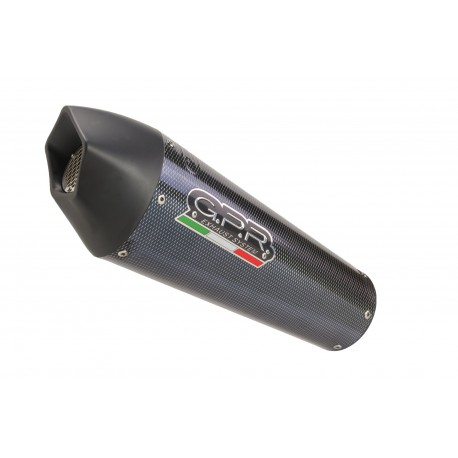 GPR EXHAUST YAMAHA FJR 1300 2017/20 PAIR HOMOLOG.SLIP-ON CATALIZED GP EVO4 POPPY