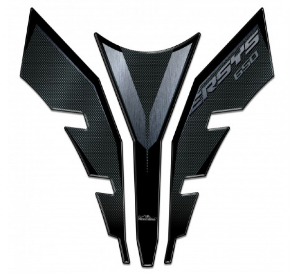 ADESIVO 3D PARASERBATOIO COMPATIBILE CON KAWASAKI VERSYS 650 2017-2020 METAL